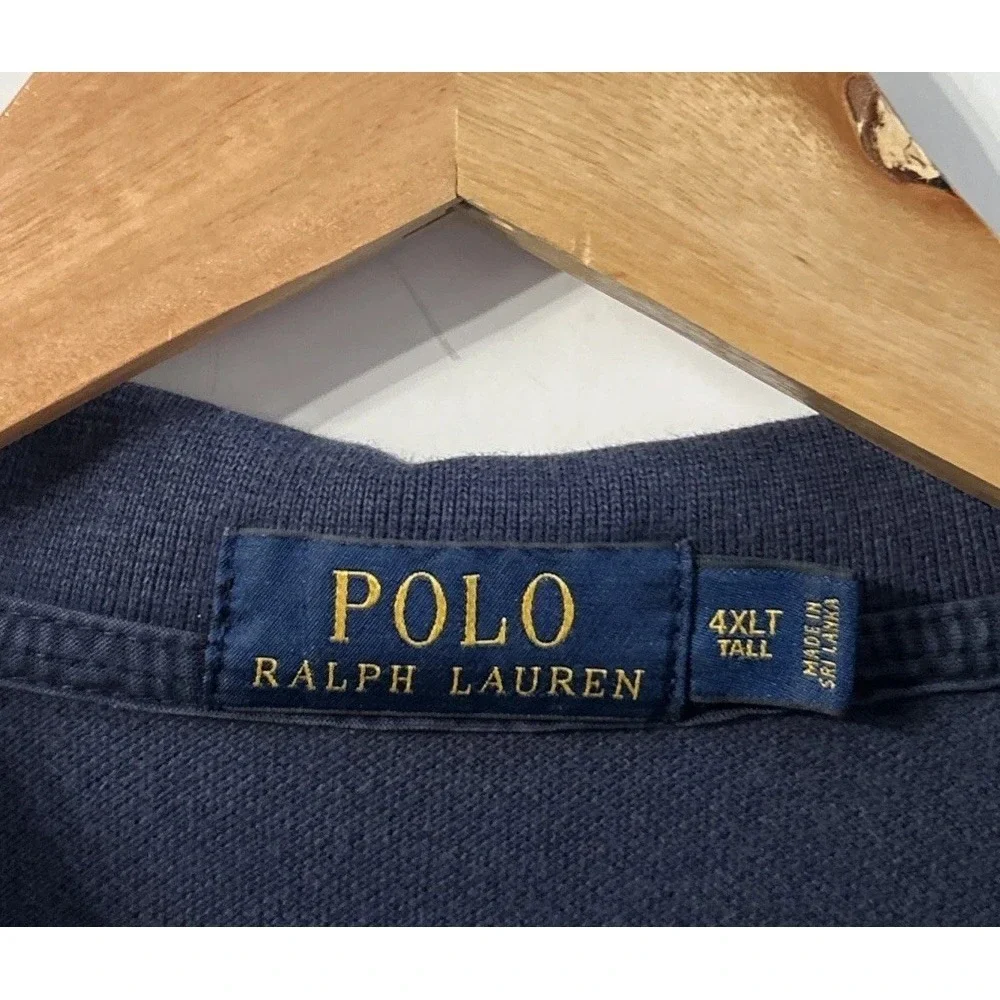 Mens Polo Ralph Lauren Big & Tall Yacht Club Intl. Tour 1967 5th Division 4XLT